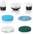 Replaceable Brush Heads Set, 7 Pack for Electric Spin Scrubber,Suitable for Model ANS-8051A/8050&Lz-8052 Power Shower Scrubber for Household Clean...
