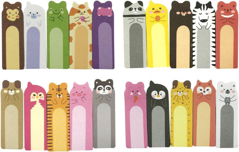 Wrapables® Animal Friends Bookmark Flag Tab Sticky Notes (Set of 4)...