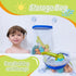 Bath Toys for Kids Ages 1-3 - Magnetic Fishing Toy with Fishing Rod, 8PCS Water Table Toys Soft Rubber Dinosaurs Fishing Game Floating Pool Bathtu...