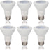 Simba Lighting LED PAR20 Light Bulb 6W 38deg Spotlight Dimmable (6-Pack) for Indoor Recessed Can, Range Hood and Outdoor PAR 20, 120V E26 Base, 40...
