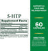 Nature's Bounty 5-HTP Pills and Dietary Supplement, Supports a Calm and Relaxed Mood, 100mg, 60 Capsules...