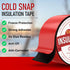 Redford Supply Co. 4 Inch Pipe Insulation Tape - Weather Resistant Water Pipe Wrap Tape - Outdoor Water Pipe Insulation Wrap, Insulation Tape for ...