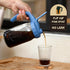 Cold Brew Coffee Maker Filter For 32oz/1Quart Wide Mouth Mason Jars 304 Stainless Steel Mesh Filter with Silicone Seals to Make Iced Coffee & Sun ...