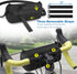 FINPAC Bike Handlebar Bag, Bicycle Front Frame Storage Pouch for Cycling, Detachable Shoulder Strap Commuter Bag for Mountain Road Bike Bicycle Sc...