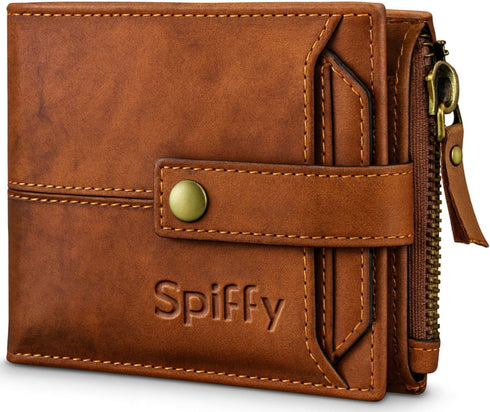 Benchmark Design Brown Genuine Leather Wallet For Men With Detachable Card Holder Mens Wallet, RFID Wallet For Men And Women, Billetera De Hombre...