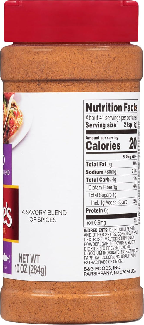 Tone's Taco Seasoning Blend, 10 Ounce...