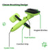 ELITE ETAIL Self Cleaning Pet Hair Brush with Additional Comb and Bath Brush - Skin Friendly Pet Grooming Kit for Dogs and Cats, Detangling, Deshe...