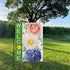 Welcome Spring Summer Daisy Garden Flags 12.5x18 Inch double sided,Spring Hydrangea Flowers Yard Holiday Outdoor Burlap Garden Farmhouse Decor...