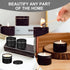 DINGPAI Candle Tin 18 Pcs, 4oz Candle Containers for DIY Candle Making, Black Color, Arts & Crafts, Storage and Holiday Gifts...