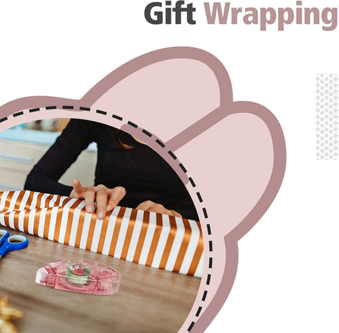 Double Sided Tape Roller for Crafts - 12 Pack Scrapbooking Glue Tape Runner Crafters Adhesive Tape Roller for School Kids Paper Handicraft, Gift W...