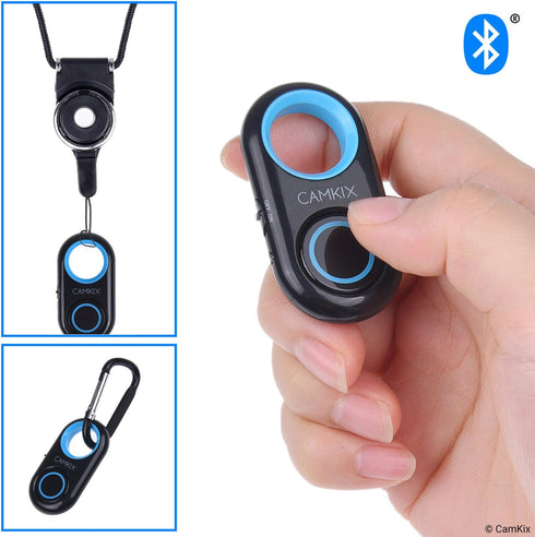 CamKix Camera Shutter Remote Control with Bluetooth Wireless Technology - Compatible with iOS and Android - Wireless Range: Up to 30 ft (10 m) - C...