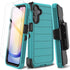 for Samsung Galaxy A25 5G Case with Screen Protector, Belt Clip Holster Kickstand Rugged Full-Body Heavy Duty Protection Military Grade Shockproof...