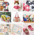 150Pcs 4" x 4" (10cm x 10cm) Cotton Craft Fabric Bundle Squares,Squares Sheets Patchwork,Pre-Cut Quilt Squares,DIY Sewing Quarters Bundle,Quilting...