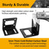 370 Mounting Bracket for DC Worm Gear Motor, Durable Single-Side Holder with M4 Screw, Compatible with 32GZ370/40GZ495/40GZ868/42GZ495 Motors - DI...