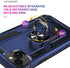 Phone Case for iPhone 14 Plus Case iPhone 14 Plus Phone Case with Stand with Ring Support Magnetic Car Mount Case for iPhone 14 Plus (Blue)...