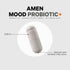 Amen Mood Probiotic Supplement 51 Billion CFU - Organic Prebiotics and Probiotics - Acidophilus Probiotic Pills, Fibers - Mood Organic Ashwagandha...