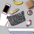 Deanfun Small Makeup Case - Cute and Waterproof Cosmetic Bag for Women(Happy Halloween D5-52254)...