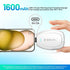 USB C Keychain Portable Charger Power Bank Compatible with iPhone 15/15 Plus/15 Pro/15 Pro Max, 1600mAh Mini Type-C Power Emergency Pod Ultra-Comp...