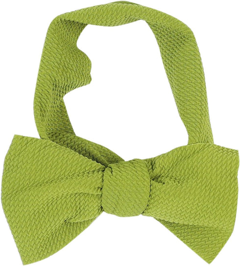 KUDES 2 Pack Pet Cute Bow Headbands Stretchy Bow Headgear Polyester Bow Headdress Handmade Head Cover for Dog Cat Puppy Bathroom Hair Accessories ...