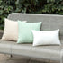 MIULEE Pack of 2 Decorative Outdoor Solid Waterproof Throw Pillow Covers Faux Linen Garden Farmhouse Cushion Cases for Patio Tent Balcony Couch So...