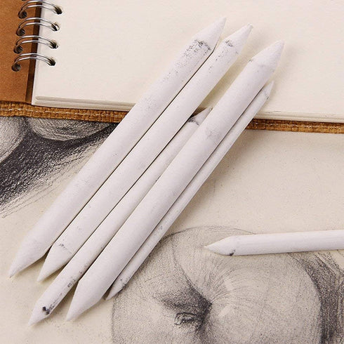 EuTengHao 22 Pieces Blending Stumps and Tortillions Set With 2 Sandpaper Pencil Sharpener, 1 Pencil Extension Tool and 1 Eraser for Student Sketch...