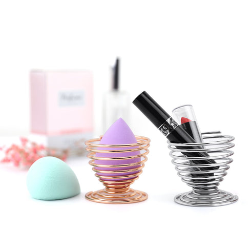 Luxspire Beauty Sponge Blender Holder, Sponge Makeup Blender Holder, Makeup Powder Puff Sponge Holder Beauty Tool Dryer Drying Rack Egg Powder Puf...