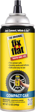 Fix-A-Flat S60410 Aerosol Emergency Flat Tire Repair and Inflator, for Compact Tires, Eco-Friendly Formula, Universal Fit for All Compact Cars, 12...