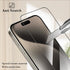 PERFECTSIGHT 2 Pack Diamond Hardness for iPhone 15 Pro Max Screen Protector 6.7 Inch, HD Clear 8X Shockproof Premium Tempered Glass Screen Protect...