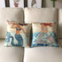ULOVE LOVE YOURSELF Ocean Theme Throw Pillow Case Mediterranean Style Cotton Linen Mermaid Square Cushion Covers 18 X 18 Inch Nautical Pillow Cove...