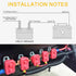 GLOSO Circuit Breakers Stud Bolt Type for Truck Bus RV Automotive Motorcycle No Bracket Metal Cover Auto Reset (T1) - 1 Pack (50A) E511...