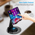 YXLILI Foldable Phone Stand Adjustable Angle Height Cell Phone Holder for Desk 360° Rotating Cellphone Stand for Office Compatible with iPhone14/1...
