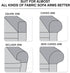 SUBRTEX Stretch Armrest Covers Spandex Arm Covers for Chairs Couch Sofa Armchair Slipcovers for Recliner Sofa with Twist Pins 2pcs (Olive Drab)...