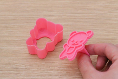 Torune Mama's Assist Animal Friends Bento Lunch Sandwich Bread Cutters and Stamps Set of 4 Animals (Bear Squall Whale Seal) Japan Import by TORUNE...