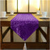 ShinyBeauty 12x72-Inch-Purple-Sequin Table Runner with Tassel for Dining Decoration-Sequin Dresser Scarves for Wedding Event (Purple)...