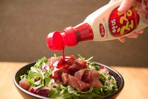 Woomtree Hot Red Chili Pepper Paste Sauce with Vinegar (Chogochujang), 12oz- Bottle | Korean Food | Asian Food |...