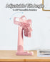 Portable Handheld Fan, Portable Fan Rechargeable, Quiet Personal Fan for Travel Using, White, Blue...