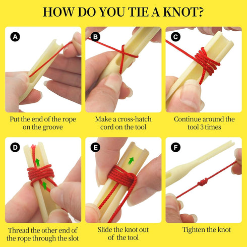 CATOSUM Rosary Cord Knotting Tool, Rosary Making Supplies, Rosary Making Kit, Cord Knot Tying Tool for Beads for Rosary Making...