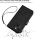 Bocasal Detachable Wallet Case for iPhone 13 RFID Blocking Card Slots Holder Premium PU Leather Magnetic Kickstand Shockproof Wrist Strap Removabl...