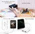 2 Pack Lightning to 3.5mm AUX Audio Charger Splitter for iPhone 14/13/12/11/XS/XR/X 8/iPad/iPod, Apple MFi Certified, 2 in 1 Headphone Adapter...
