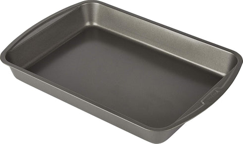 GoodCook Everyday Nonstick Steel Baking Pan , 14" x 10", Gray...