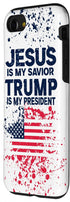 iPhone SE (2020) / 7 / 8 Trump Is My President phone case American Flag Trump 2020 Case...