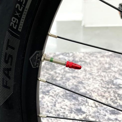 Bike Presta Valve Stem Caps Aluminum Anodized Bike Tire Caps Air Dust Stem Covers-Used on Presta/French Valves for MTB Mountain Road Bike, Hybrid ...