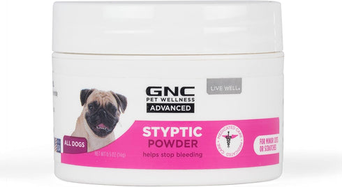 GNC Pets Advanced Styptic Powder for Dogs | Styptic Powder for Dogs, Use for Nail Clipping | Stop Bleeding with Styptic Powder for Dogs | Dog Styp...