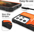 ExoGuard for Samsung Galaxy S21 Ultra 5G Case, Rubber Shockproof Full Body Cover Case for Samsung S21 Ultra 5G Phone 6.8 inch, Built-in Kickstand ...