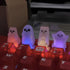 Artisan Keycaps - Cute Ghost keycaps Shine Through Keycaps Resin Keycaps Custom Keycaps Escape Handmade Keycap for Mechanical Keyboard Key cap (Fi...