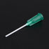 uxcell 10 Pcs 18G Plastic Dispensing Needles, 1" PP Glue Needle Tube Blunt Luer Lock Tips with PP Flexible Needle for Liquid Glue Gun, Green...