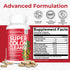 Health Plus Super Colon Cleanse 10 Day Gentle Gut Cleanse Detox, Psyllium Husk, Probiotics for Constipation Relief & Digestive Support, 120 Capsul...