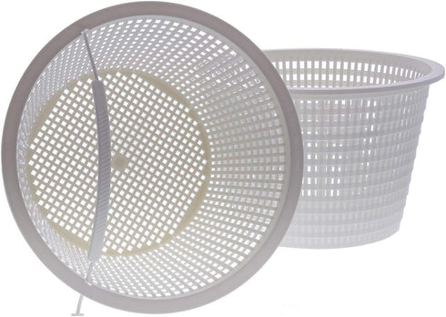 U.S. Pool Supply Swimming Pool Plastic Skimmer Replacement Basket (Set of 2) - Remove Leaves and Debris - 8" Top, 5.5" Bottom, 5" Deep - Not Weigh...