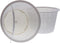 U.S. Pool Supply Swimming Pool Plastic Skimmer Replacement Basket (Set of 2) - Remove Leaves and Debris - 8" Top, 5.5" Bottom, 5" Deep - Not Weigh...