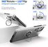 Case for Samsung Galaxy S22 Ultra,Hybrid 2 in 1 Protective Slim Fit Sturdy Phone Case with Invisible Magnetic Ring Kickstand for Galaxy S22 Ultra ...